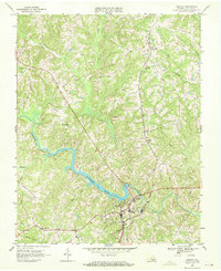 Halifax 1968 topographic map thumbnail