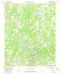 Halifax 1968 topographic map thumbnail