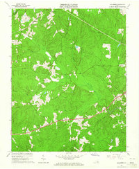 Hallsboro 1963 topographic map thumbnail