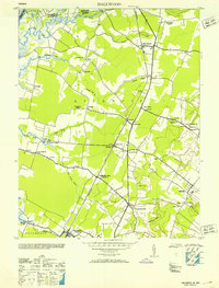 Hallwood 1953 topographic map thumbnail