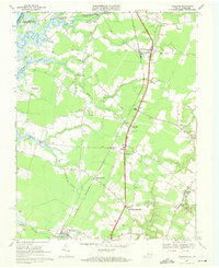 Hallwood 1968 topographic map thumbnail
