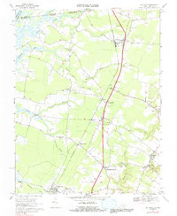 Hallwood 1968 topographic map thumbnail