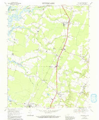 Hallwood 1968 topographic map thumbnail