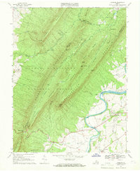 Hamburg 1967 topographic map thumbnail