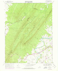 Hamburg 1967 topographic map thumbnail
