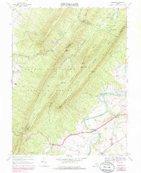 Hamburg 1967 topographic map thumbnail