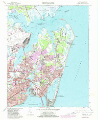 Hampton 1965 topographic map thumbnail