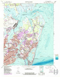 Hampton 1965 topographic map thumbnail