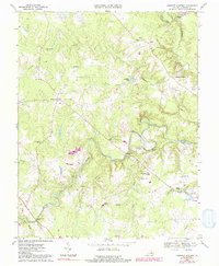 Hanover Academy 1969 topographic map thumbnail
