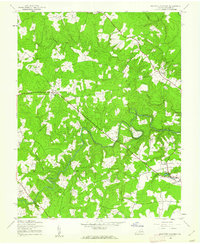 Hanover Academy 1943 topographic map thumbnail