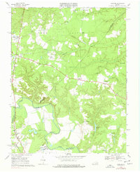 Hanover 1969 topographic map thumbnail