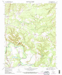 Hanover 1969 topographic map thumbnail