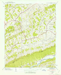 Hansonville 1938 topographic map thumbnail