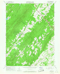 Hayfield 1965 topographic map thumbnail