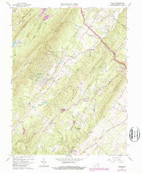 Hayfield 1965 topographic map thumbnail
