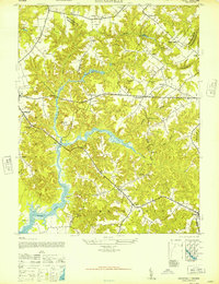 Haynesville 1947 topographic map thumbnail