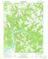 Haynesville 1968 topographic map thumbnail
