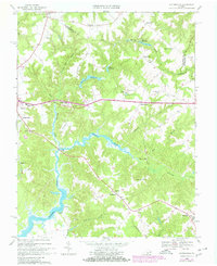 Haynesville 1968 topographic map thumbnail