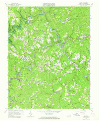 Haysi 1963 topographic map thumbnail