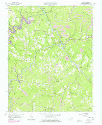 Haysi 1963 topographic map thumbnail