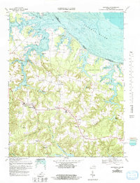 Heathsville 1968 topographic map thumbnail