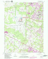 Herndon 1966 topographic map thumbnail