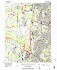 Herndon 1994 topographic map thumbnail