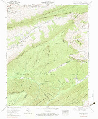 Hutchinson Rock 1958 topographic map thumbnail