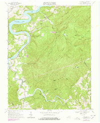 Hiwassee 1968 topographic map thumbnail