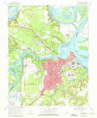 Hopewell 1969 topographic map thumbnail