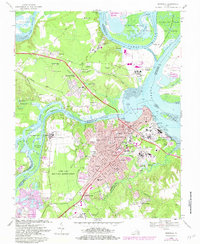 Hopewell 1969 topographic map thumbnail