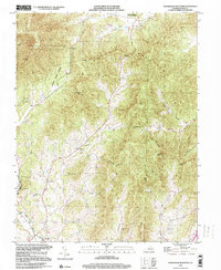Horseshoe Mountain 1999 topographic map thumbnail