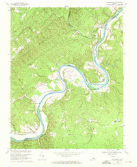 Howardsville 1968 topographic map thumbnail