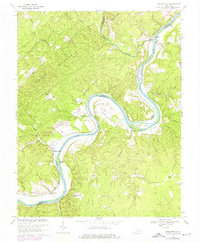 Howardsville 1968 topographic map thumbnail
