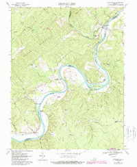 Howardsville 1968 topographic map thumbnail