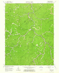 Hurley 1963 topographic map thumbnail