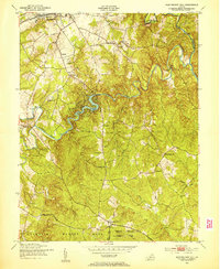 Independent Hill 1951 topographic map thumbnail