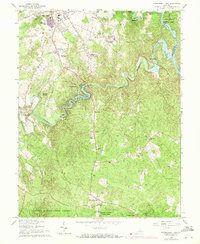 Independent Hill 1966 topographic map thumbnail