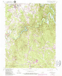 Independent Hill 1966 topographic map thumbnail