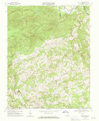 Indian Valley 1968 topographic map thumbnail