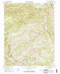 Indian Valley 1968 topographic map thumbnail