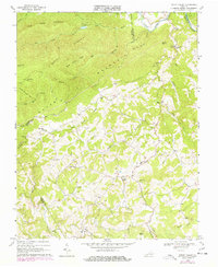 Indian Valley 1968 topographic map thumbnail