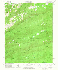 Interior 1965 topographic map thumbnail