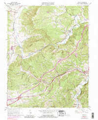 Ironto 1965 topographic map thumbnail