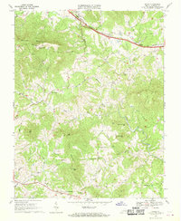 Irving 1967 topographic map thumbnail