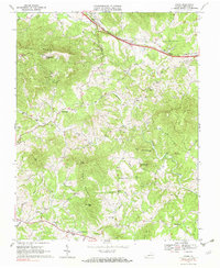 Irving 1967 topographic map thumbnail