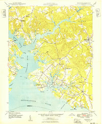 Irvington 1949 topographic map thumbnail