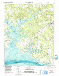 Irvington 1968 topographic map thumbnail