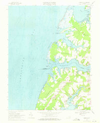 Jamesville 1968 topographic map thumbnail