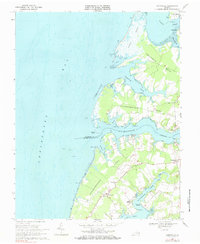 Jamesville 1968 topographic map thumbnail